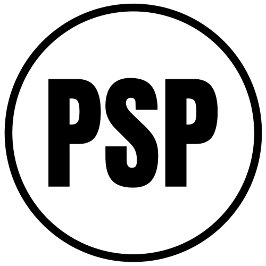 PSP - Sticker rond classique Palm Springs