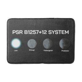 PSR B1257+12-System Badematte