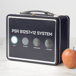 PSR B1257+12-System Metall Brotdose