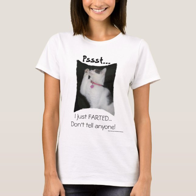 Pssst… Farted ich gerade T-Shirt (Vorderseite)