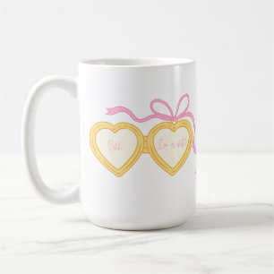 Pssst… Ich bin ein Hexen-Anhänger-Design Süße ro Kaffeetasse