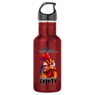 Pssst... Sprich nicht mit mir, bis meine Tasse lee Edelstahlflasche