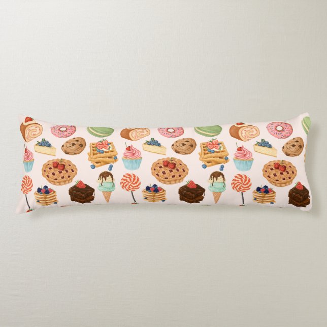 Pstry Pattern Body Pillow Seitenschläferkissen (Vorderseite)