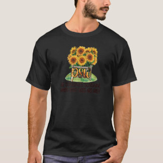 Psw Sunflower Proud Personal Support T-Shirt