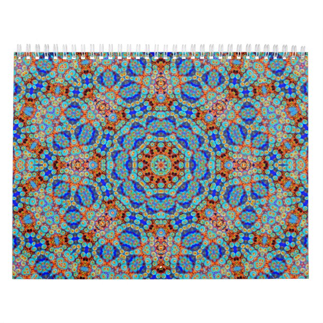 Psy Cactus Mandala Kalender (Titelbild)