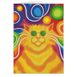 Psy-cat-delic "Dein Text" - vertikale Grüße