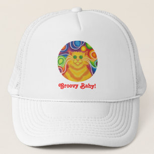Psy-cat-delic "Groovy Baby!" LKW-Hut Truckerkappe