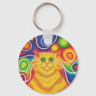 Psy-cat-delic-Schlüsselanhänger Schlüsselanhänger