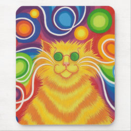 Psy-cat-delikes Mousepad vertikal