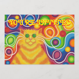 Psy-Katze-delic Einladung 'Sie sind Invited