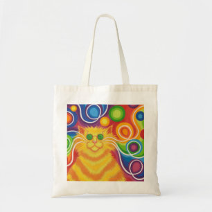 Psy-Katze-delic Taschentasche Tragetasche
