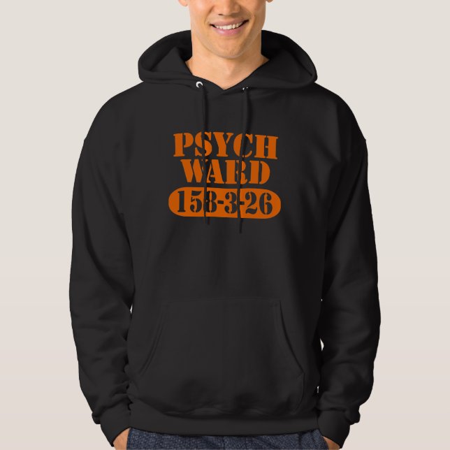 Psych Bezirk Hoodie (Vorderseite)