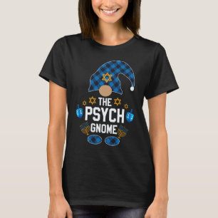 psych gnome Hanukkah Familie Matching Pajamas T-Shirt