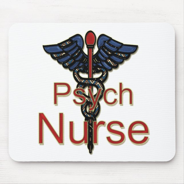 Psych Krankenschwester Mousepad (Vorne)