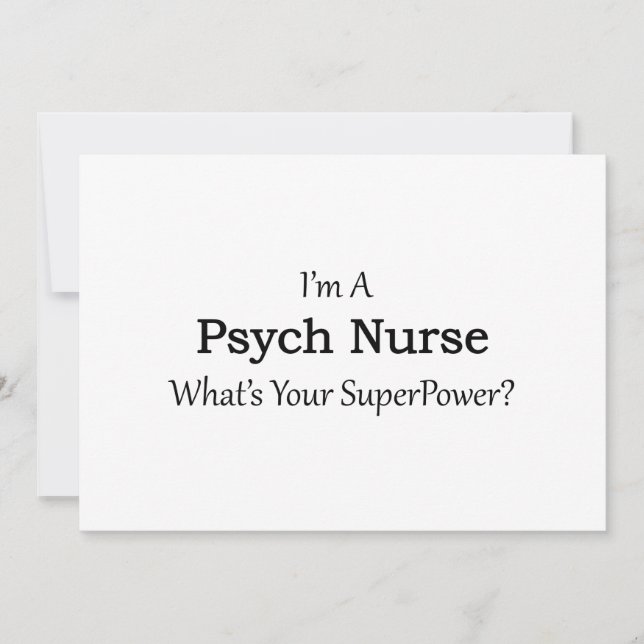Psych Nurse (Vorderseite)