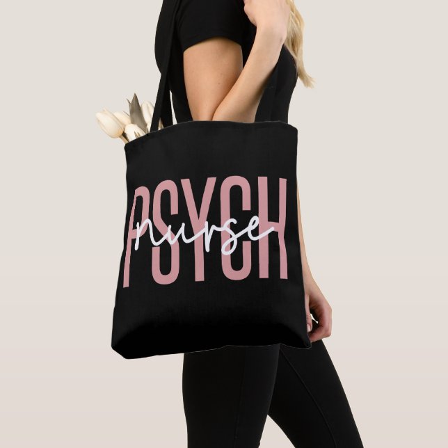 Psych Nurse | Geschenke für Krankenschwester und K Tasche (Von Nahem)