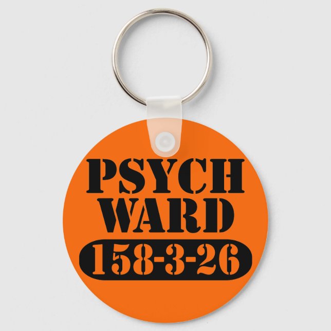 Psych Ward Schlüsselanhänger (Vorderseite)