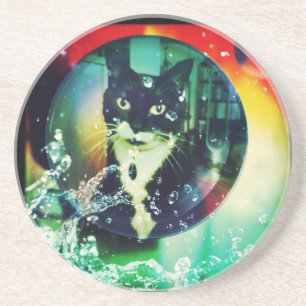 Psychadelic Lucy Sandstein Untersetzer