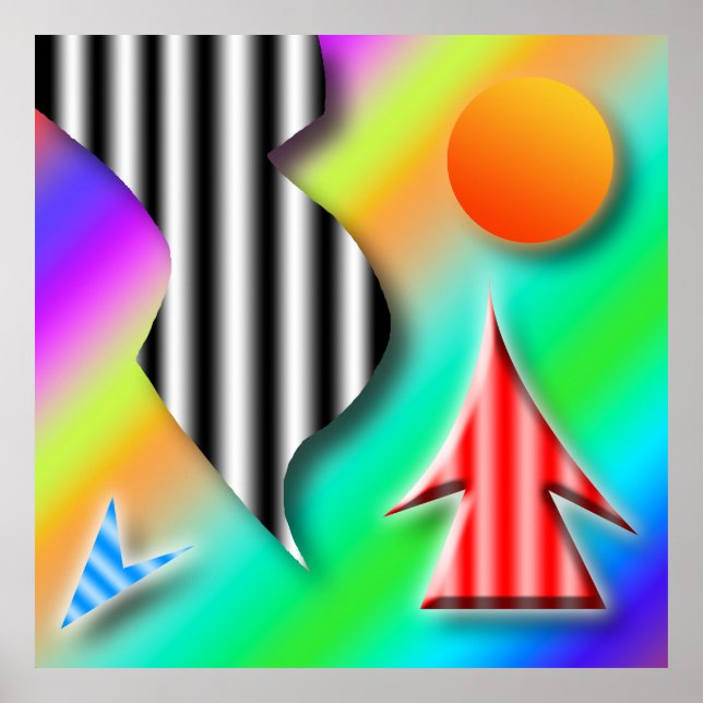 Psychadelischer Traum Poster (Vorne)