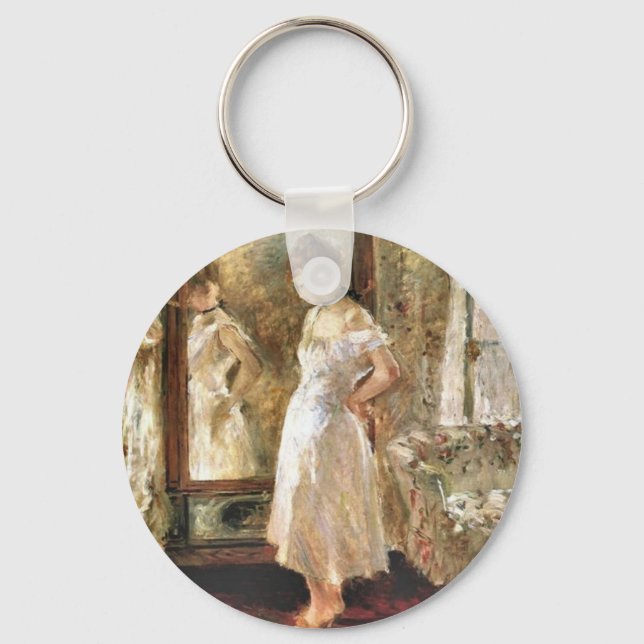 Psyche Berthe Morisot Fine Ar Schlüsselanhänger (Vorderseite)