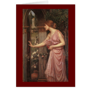 Psyché entrant dans le jardin de Cupidon