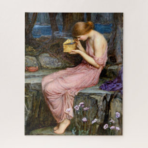 Psyche öffnet die goldene Schachtel Waterhouse Gem
