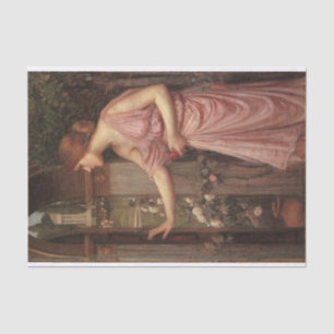 Psyche öffnet die Tür in den Garten von Cupid - 19 Seidenpapier