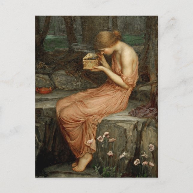Psyche Ouverture de la carte Golden Box Waterhouse (Devant)