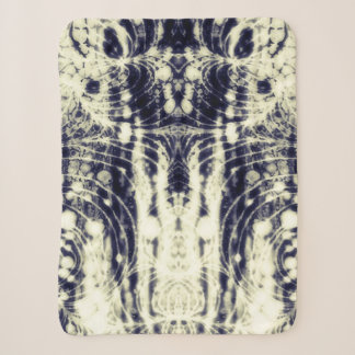 psychedelic abstract art black and white sherpadecke