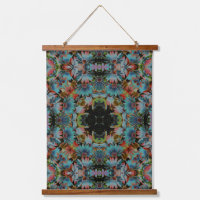 Psychedelic Abstrakt Daisies Blume Art