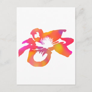 Psychedelic Anemone Postkarte