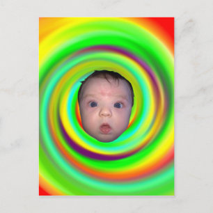 Psychedelic Baby Postkarte