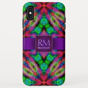 Psychedelic Batik Monogram iPhone4 Case-Mate™ Case-Mate iPhone Hülle