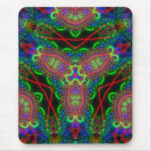 Psychedelic BlackLiTe Mousepad
