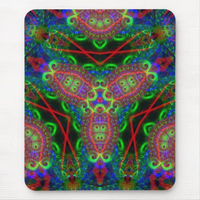 Psychedelic BlackLiTe Mousepad (Vorne)