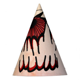 Psychedelic Bloodshot Vision Partyhütchen