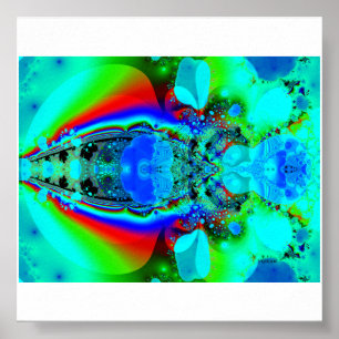 psychedelic bug- poster