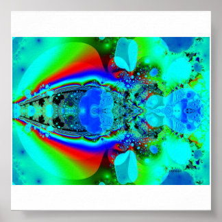 psychedelic bug- poster