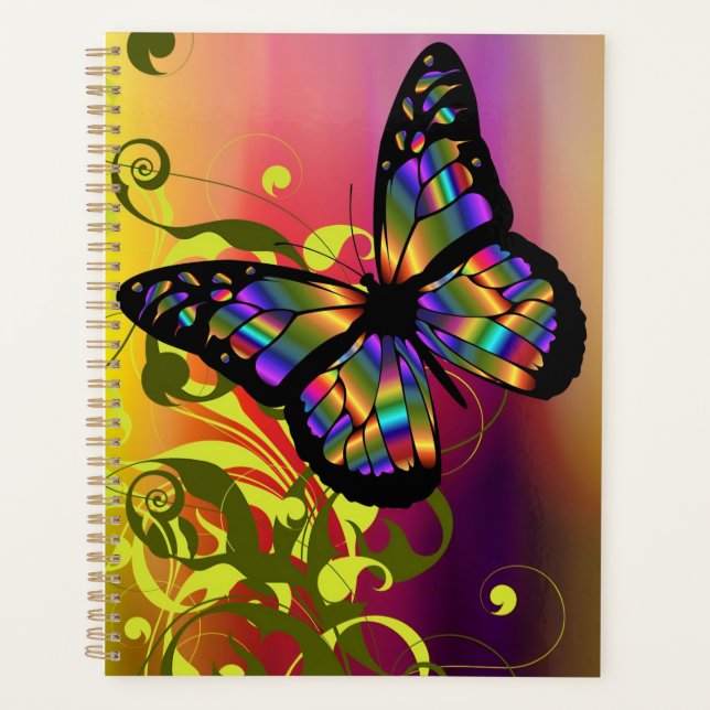 Psychedelic Butterfly Planer (Vorderseite)