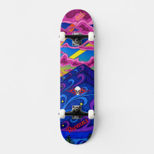 Psychedelic Deck für Skateboard