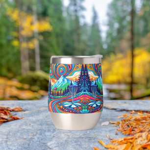 Psychedelic Disk Golf Course