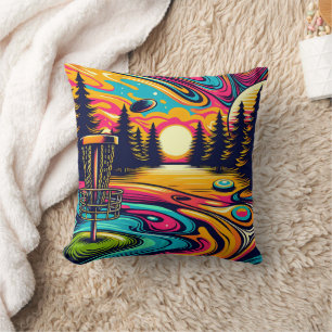 Psychedelic Disk Golf Course bei Sunset Kissen
