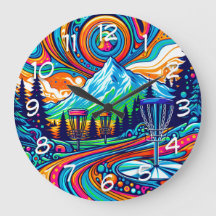 Psychedelic Disk Golf Course