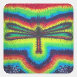 Psychedelic Dragonfly Sticker