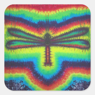 Psychedelic Dragonfly Sticker