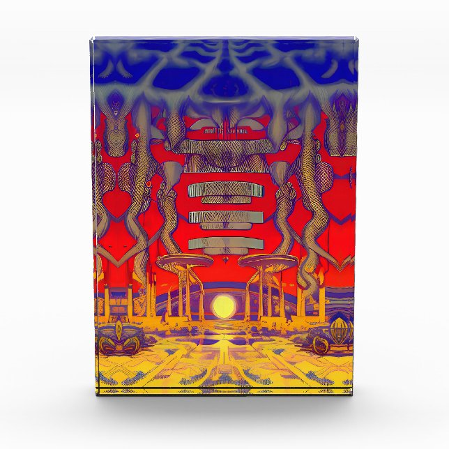 Psychedelic Dreamland Fotoblock (Vorderseite)
