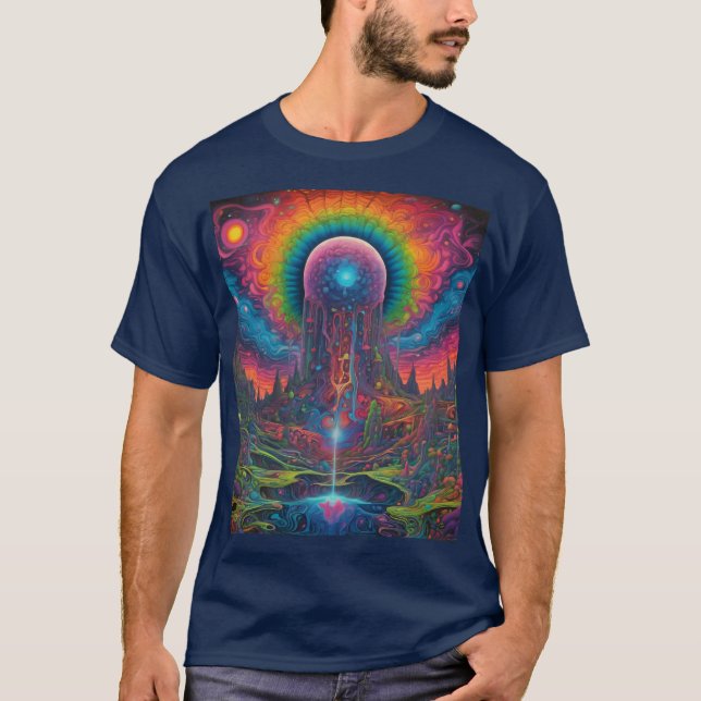 Psychedelic Dreamscape T-Shirt (Vorderseite)