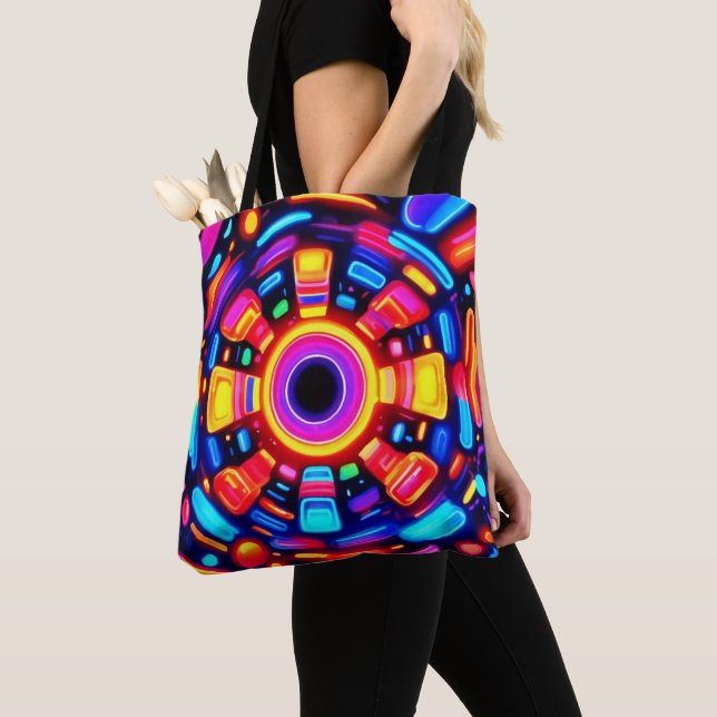 Psychedelic Energy Burst Tasche (Von Nahem)