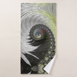 Psychedelic Fantasy Spiral Badhandtuch Set