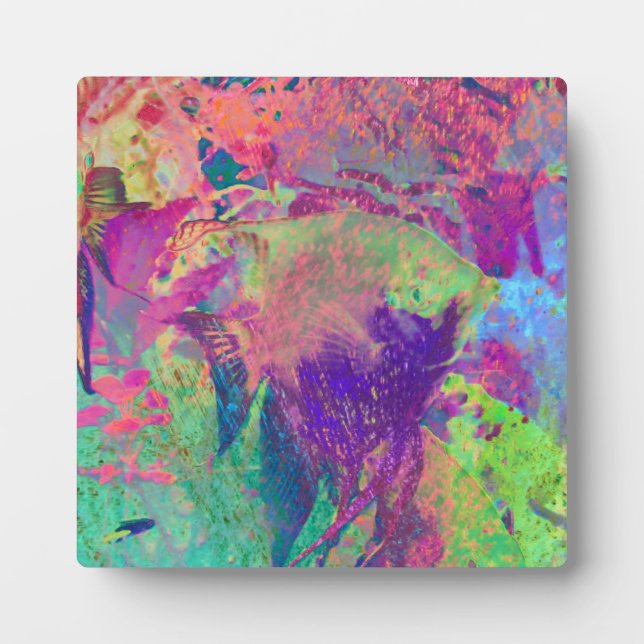 Psychedelic fish fotoplatte (Vorderseite)